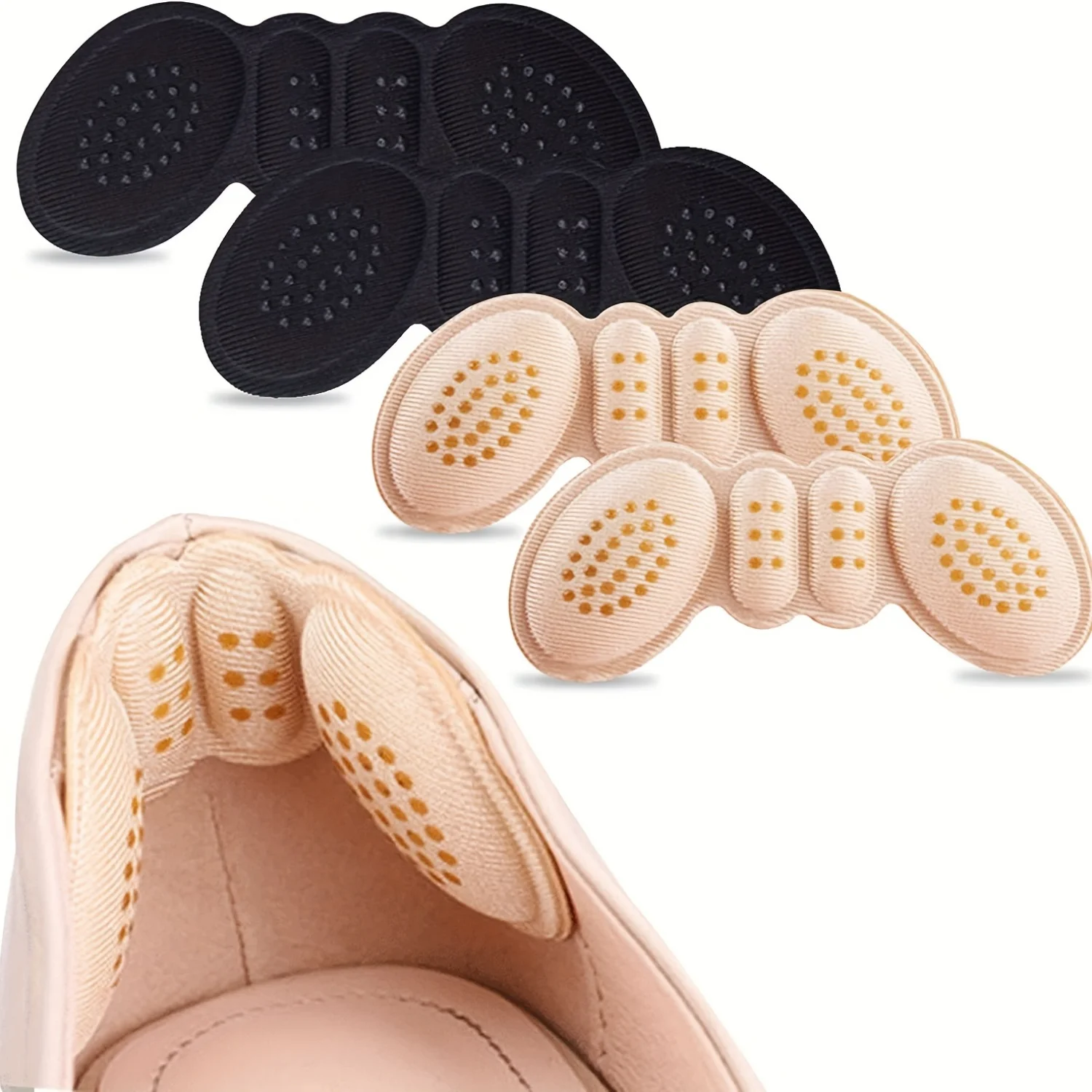 Blister-Free Comfort 4 Pairs Anti-Slip Heel Pads for Enhanced Stability & Universal Fit, Perfect for All Shoes
Blister-Free Comfort 4 Pairs Anti-Slip Heel Pads for Enhanced Stability & Universal Fit, Perfect for All Shoes