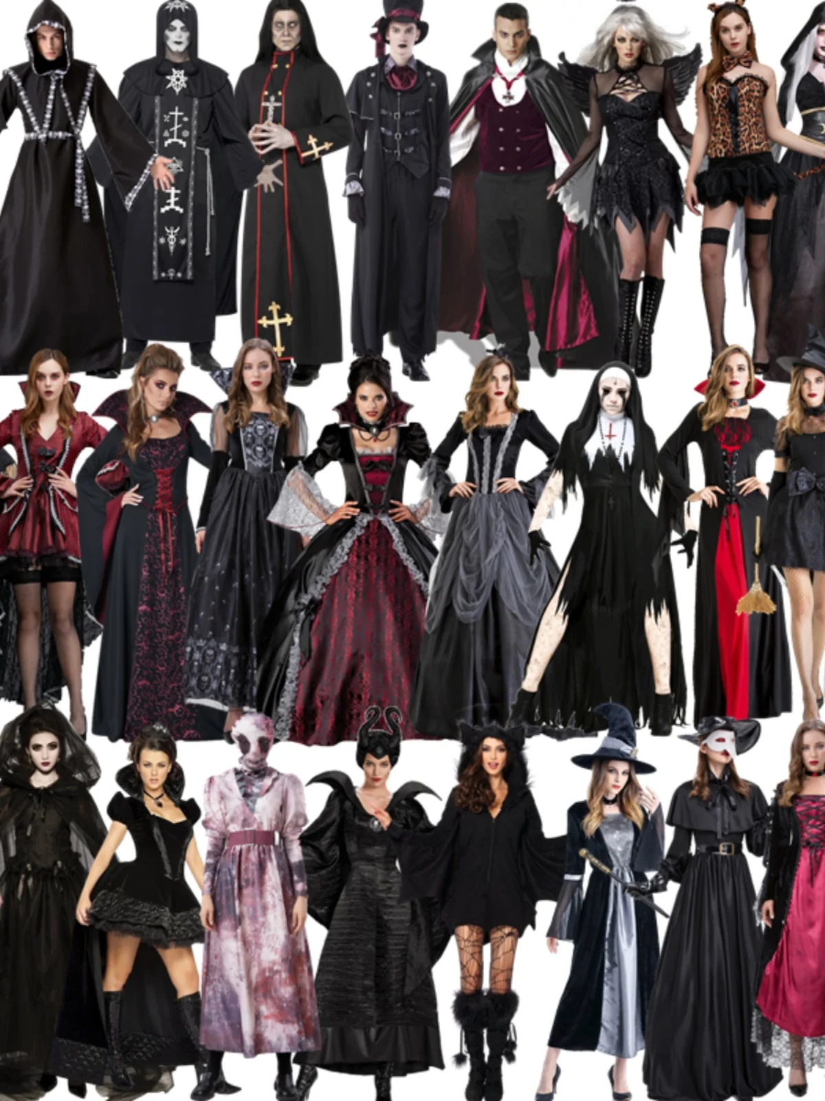 Adult loween Plague Doctor Cosplay Robe Cape Terror Men Women Witch Masquerade Costume Fem Traditional Hanfu St...
Adult loween Plague Doctor Cosplay Robe Cape Terror Men Women Witch Masquerade Costume Fem Traditional Hanfu St...