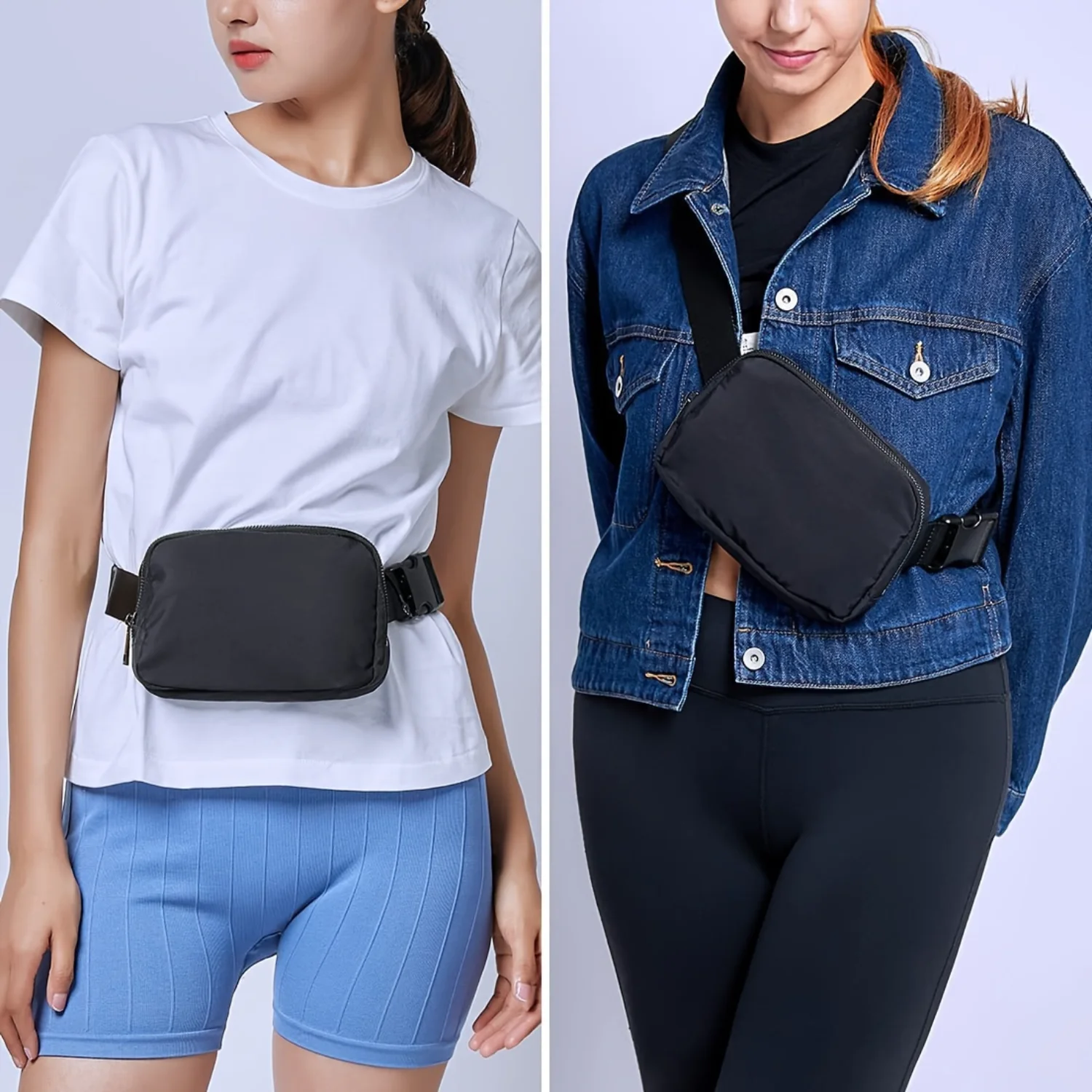 Fashionable Nylon Multifunctional Waist Bag, For Women Waterproof Travel Bag, Sports And Fitness Crossbody Bag, Suitable For Da
Fashionable Nylon Multifunctional Waist Bag, For Women Waterproof Travel Bag, Sports And Fitness Crossbody Bag, Suitable For Da