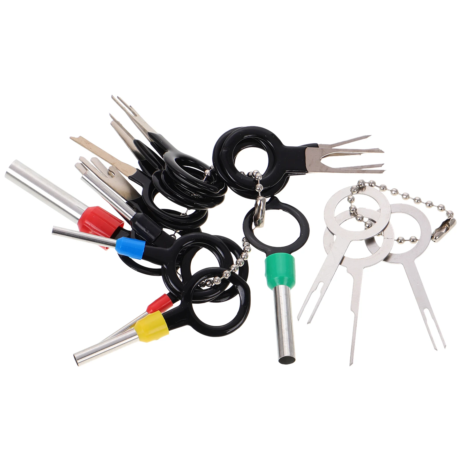 21pcs Terminal Pin Removal Tool Kit Car Wire Repair Set Electrical Tools Durable Precision Connector Depinning ATX
21pcs Terminal Pin Removal Tool Kit Car Wire Repair Set Electrical Tools Durable Precision Connector Depinning ATX