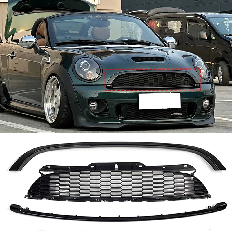 Гоночные решетки переднего бампера для Bmw Mini R55 R56 Cooper S & Jcw Ярко-черные сетчатые решетки средней сетки Верхняя нижняя накладка Решетка
Гоночные решетки переднего бампера для Bmw Mini R55 R56 Cooper S & Jcw Ярко-черные сетчатые решетки средней сетки Верхняя нижняя накладка Решетка