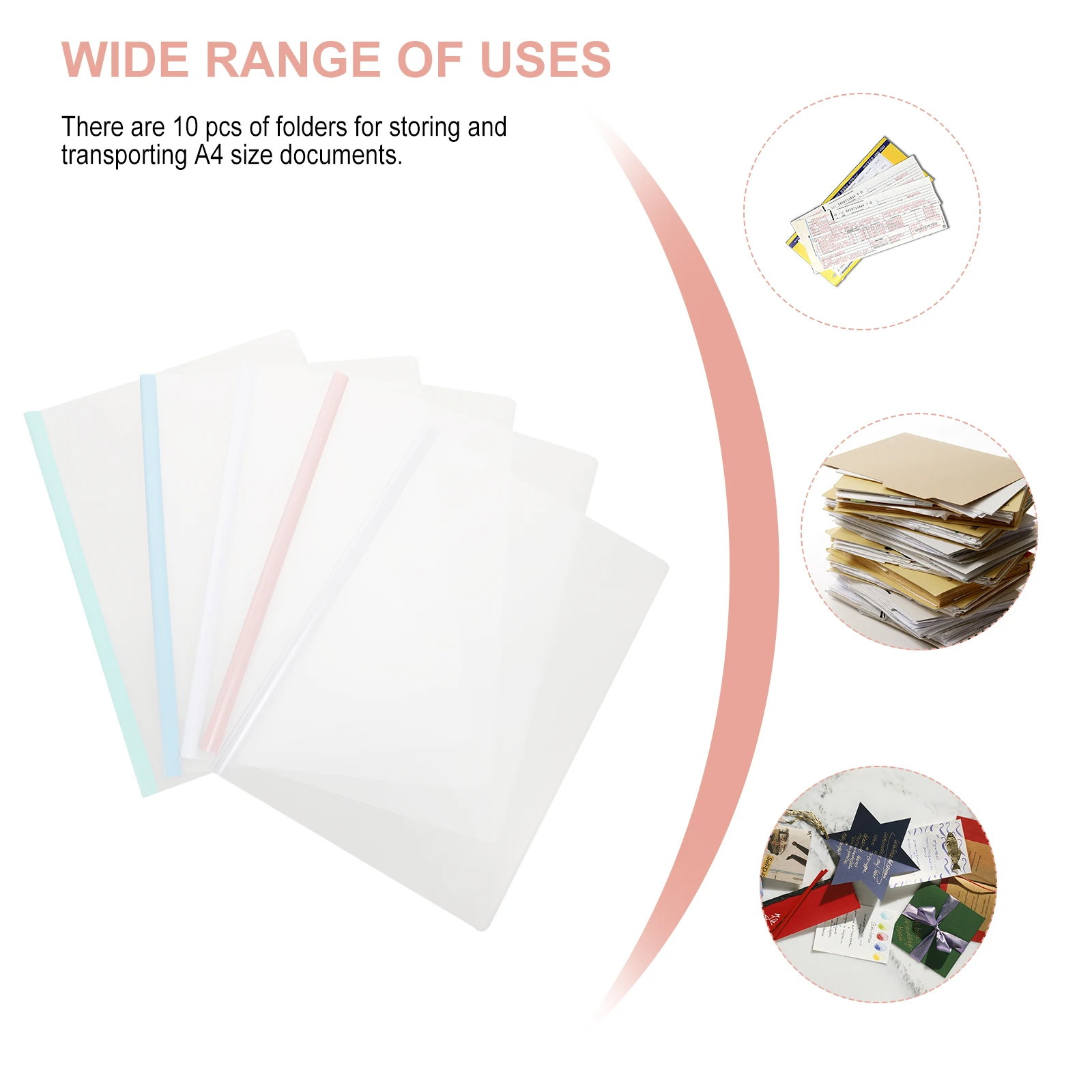 10Pcs File Folder Sliding Bar Clips A4 Document Storage Practical Organization Office Desk Organizer Simple Chic Document Files
10Pcs File Folder Sliding Bar Clips A4 Document Storage Practical Organization Office Desk Organizer Simple Chic Document Files