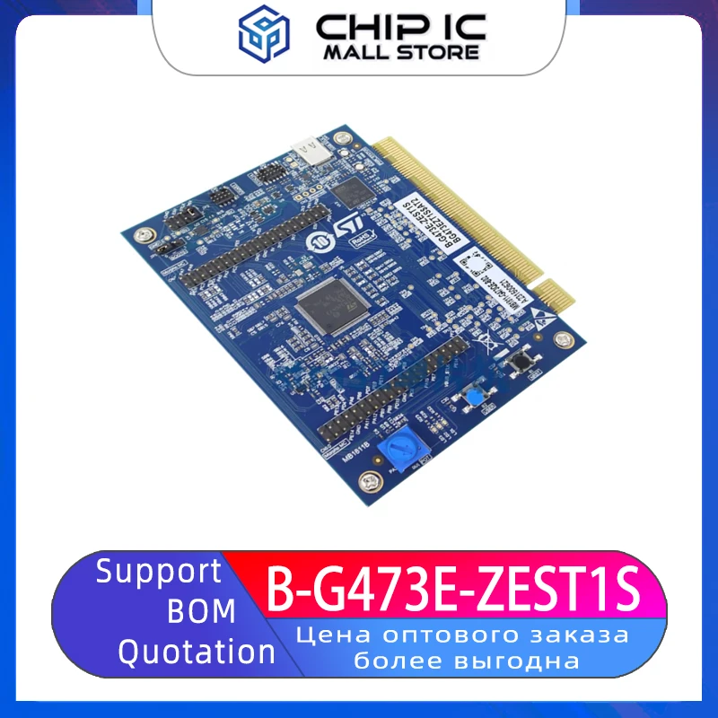 B-G473E-ZEST1S STM32G473QET6 ZeST комплект макетной платы контроллера двигателя, новый оригинальный запас
B-G473E-ZEST1S STM32G473QET6 ZeST комплект макетной платы контроллера двигателя, новый оригинальный запас