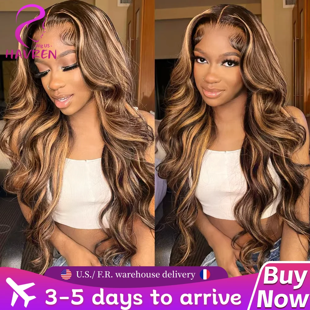 Havren 200% Density Highlighted Wig Loose Body Wave 13x4 Lace Frontal Highlight Wig Human Hair Pre-Plucked Colored For Women
Havren 200% Density Highlighted Wig Loose Body Wave 13x4 Lace Frontal Highlight Wig Human Hair Pre-Plucked Colored For Women