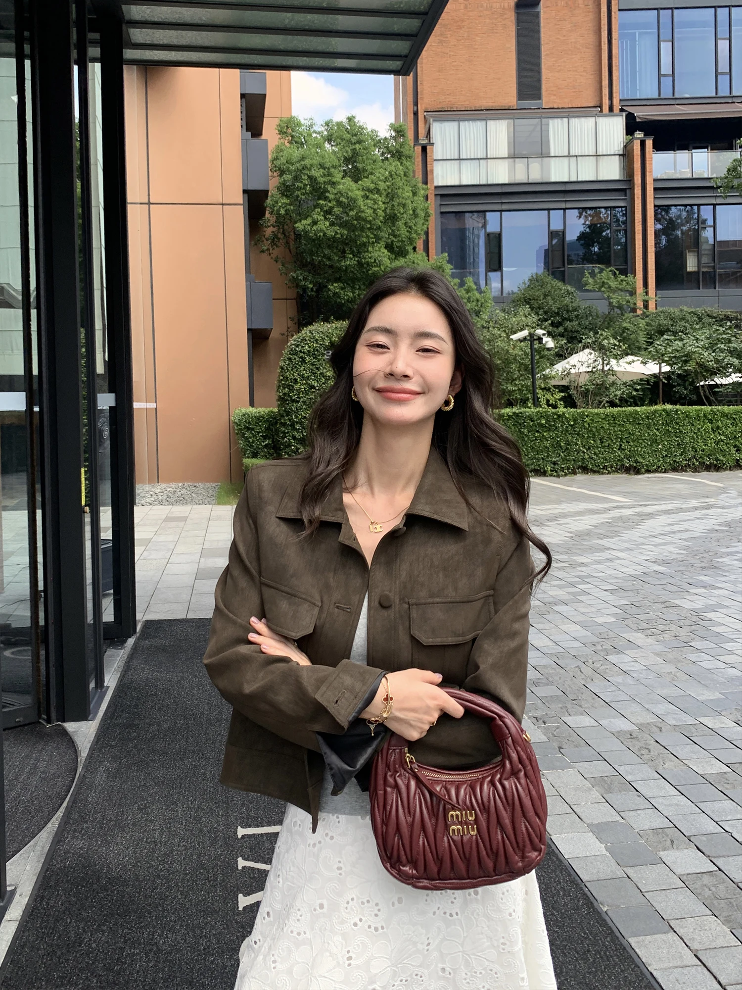 Pusumede London Vintage Suede Matte Jaet Women's Collar ort Casual Coat ort Outerwear PU Leather Polyester Fiber
Pusumede London Vintage Suede Matte Jaet Women's Collar ort Casual Coat ort Outerwear PU Leather Polyester Fiber