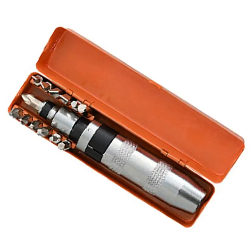 Manual Impact Driver Set 4 Pieces Screw Extractor Set Hand Impact Screwdriver Small Impact Tool Set Repair Tool Kits Screwdriver
Manual Impact Driver Set 4 Pieces Screw Extractor Set Hand Impact Screwdriver Small Impact Tool Set Repair Tool Kits Screwdriver