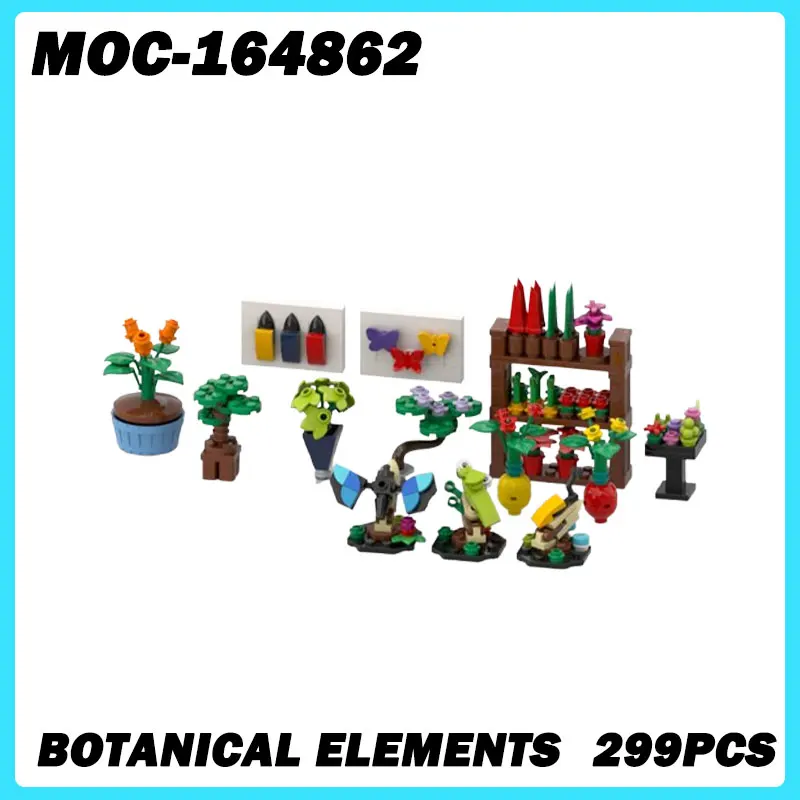 MOC- 164862 Микро Архитектурная серия, ботанические элементы, строительные блоки, модель «сделай сам», кирпич, образовательные головоломки, игрушки, подарки на день рождения
MOC- 164862 Микро Архитектурная серия, ботанические элементы, строительные блоки, модель «сделай сам», кирпич, образовательные головоломки, игрушки, подарки на день рождения