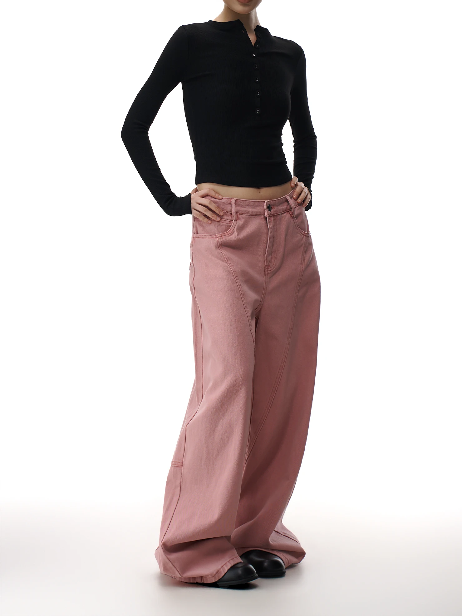 American Style Loose Straight Leg Jeans Women's Spring New Wide Leg Pants Casual Cotton Denim Workwear Style Pink
American Style Loose Straight Leg Jeans Women's Spring New Wide Leg Pants Casual Cotton Denim Workwear Style Pink