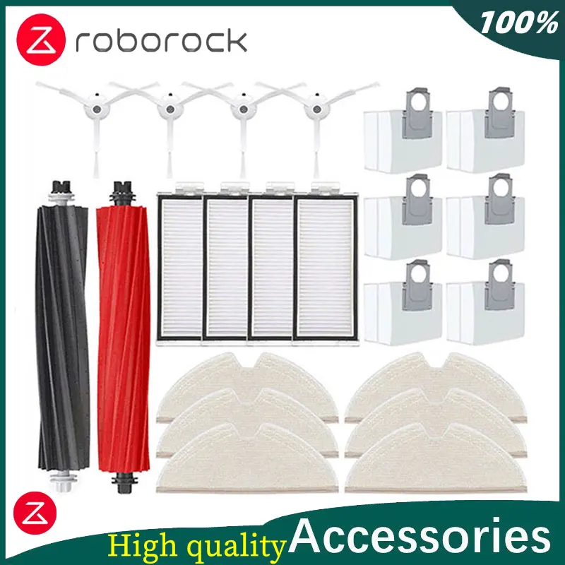 NE Roborock Q8 Max Plus Q8 Max Q8 Max+ Q5 Pro Q5 Pro Plus Replacement Parts Accessories Main Side Brush Hepa Filter Mop Dust Bag 
NE Roborock Q8 Max Plus Q8 Max Q8 Max+ Q5 Pro Q5 Pro Plus Replacement Parts Accessories Main Side Brush Hepa Filter Mop Dust Bag