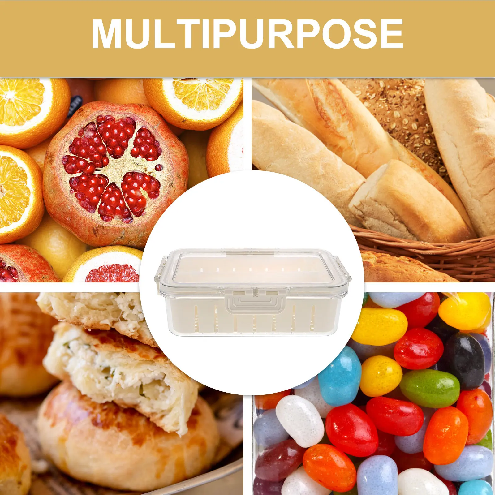 Refrigerator Storage Box Vegetable Fruit Meat Organizer Fresh Preservation Container Airtight Food Case Fridge Storage Keeper
Refrigerator Storage Box Vegetable Fruit Meat Organizer Fresh Preservation Container Airtight Food Case Fridge Storage Keeper