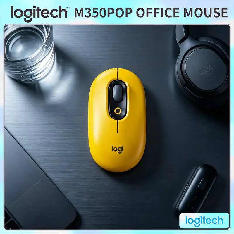 Logitech M350 POP Pebble Mouse Optical Trace 1000 DPI USB Receiver Magnetic Save for Home Music Studio and Mixing Work Desk
Logitech M350 POP Pebble Mouse Optical Trace 1000 DPI USB Receiver Magnetic Save for Home Music Studio and Mixing Work Desk