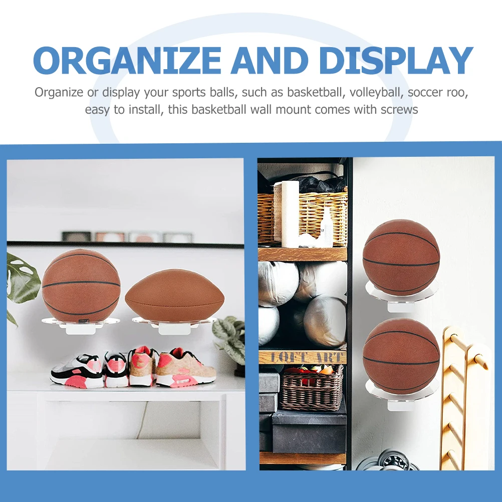 Acrylic Basketball Display Holder Wall Mount Sports Ball Rack Storage Basketball Room Decor Durable Easy Install Fitness
Acrylic Basketball Display Holder Wall Mount Sports Ball Rack Storage Basketball Room Decor Durable Easy Install Fitness