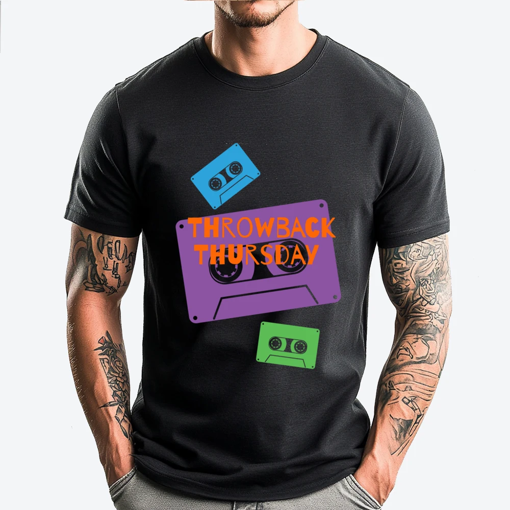 Throwback Thursday 80 Cassette Christian Tshirt Men Men's Clothing T Shirt for Men 4TH of July
Throwback Thursday 80 Cassette Christian Tshirt Men Men's Clothing T Shirt for Men 4TH of July