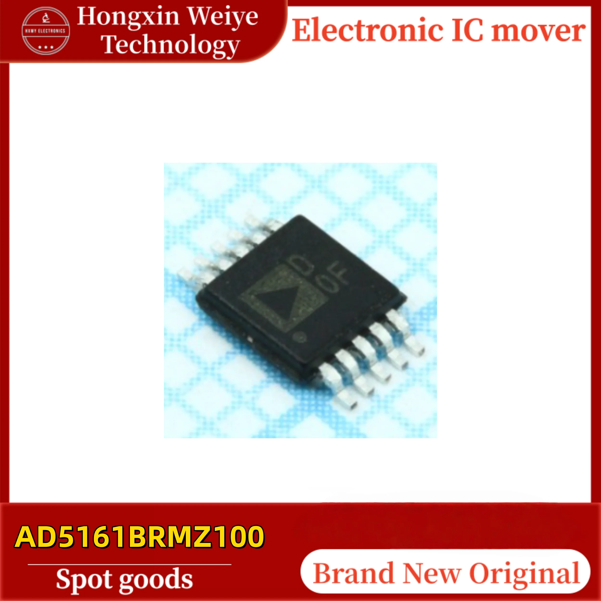 5/10/30 PCS AD5161BRMZ100 D0F MSOP-10 Digital Potentiometer Brand New In Stock Fast Shipping
5/10/30 PCS AD5161BRMZ100 D0F MSOP-10 Digital Potentiometer Brand New In Stock Fast Shipping