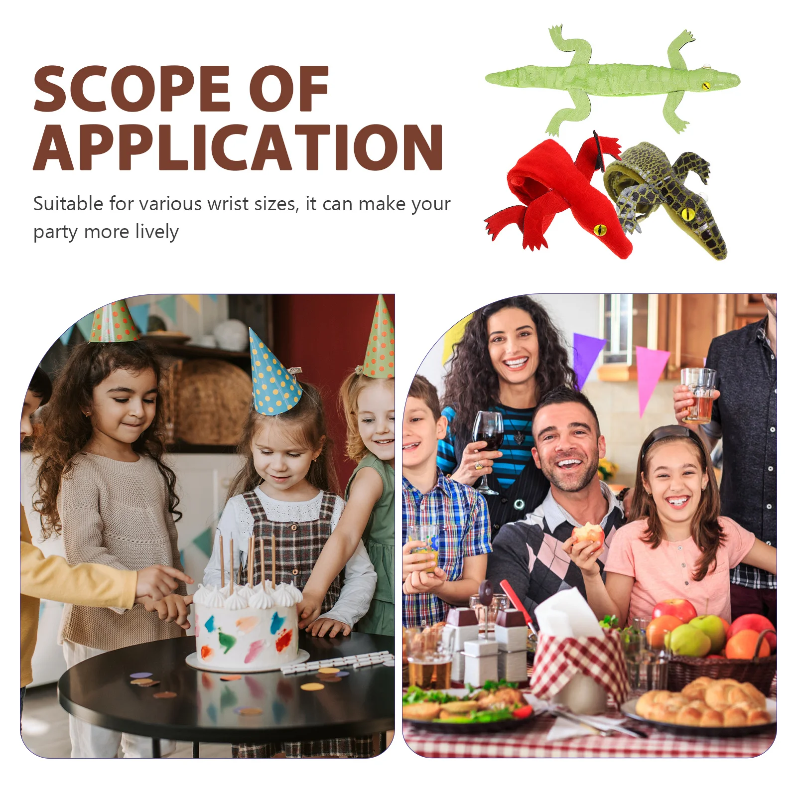 3pcs Animal For Kids Slap Wristbands Kids Slap Bracelets Party Favors Halloween Jungle Theme Adjustable Snap Bracelets
3pcs Animal For Kids Slap Wristbands Kids Slap Bracelets Party Favors Halloween Jungle Theme Adjustable Snap Bracelets