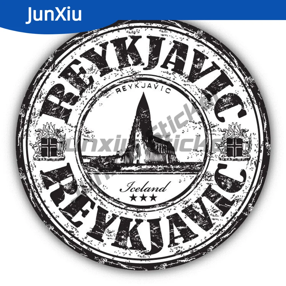 Reykjavic Sticker Iceland Travel Stamp Car Bumper Waterproof Decal Window Motorcycle Truck Pickup Camper Car Body Refrigerator
Reykjavic Sticker Iceland Travel Stamp Car Bumper Waterproof Decal Window Motorcycle Truck Pickup Camper Car Body Refrigerator