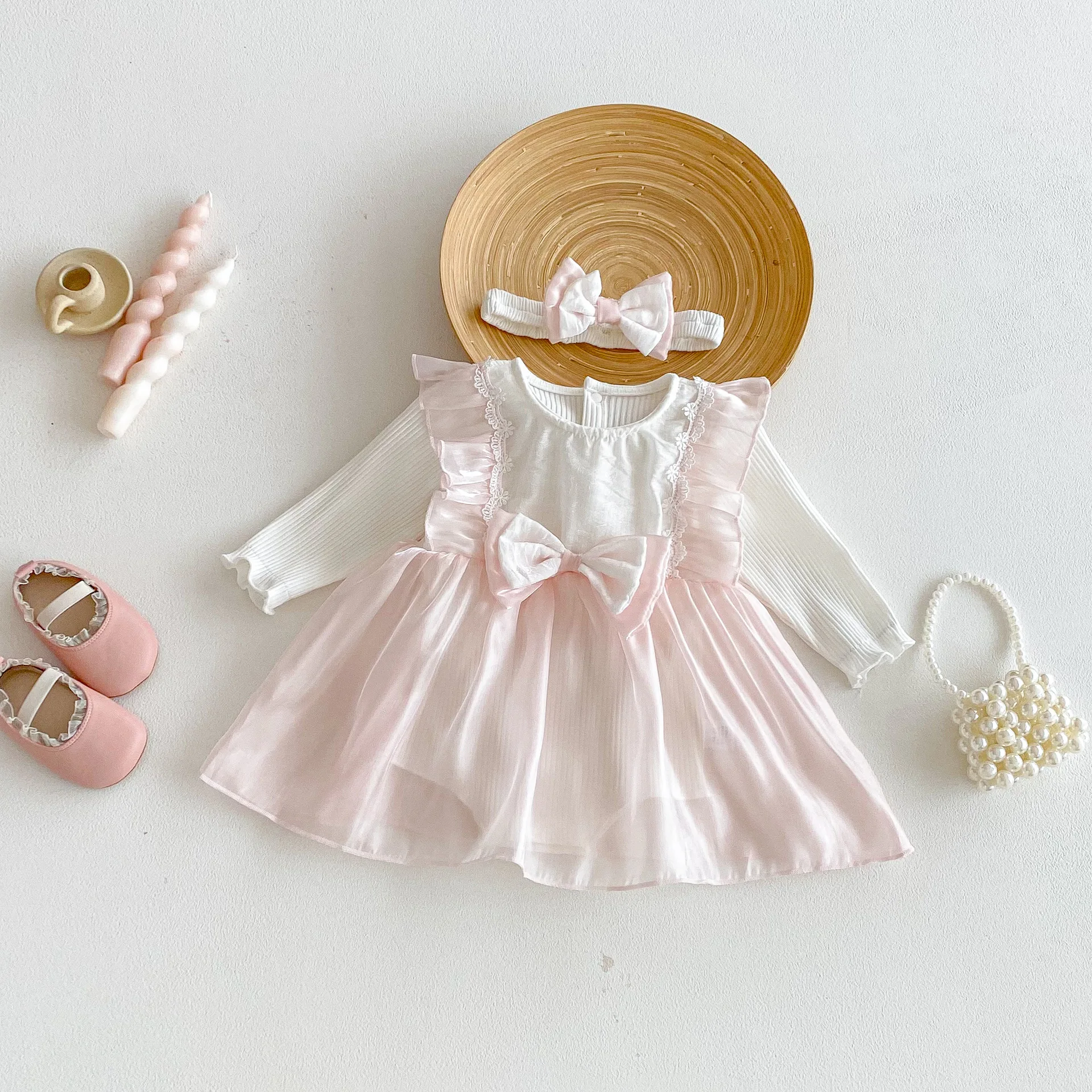 2026 Spring Autumn Newborn Baby Girls Romper Dress Stylish Cute Infant Girl Princess Dress Full Moon Birthday Bodysuit Dress
2026 Spring Autumn Newborn Baby Girls Romper Dress Stylish Cute Infant Girl Princess Dress Full Moon Birthday Bodysuit Dress