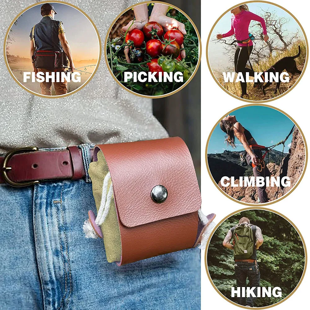 Multipurpose Outdoor Fruit Picking Bag & Adjustable Waist Tool Pouch - Water Resistant Jungle Storage for Camping Foraging
Multipurpose Outdoor Fruit Picking Bag & Adjustable Waist Tool Pouch - Water Resistant Jungle Storage for Camping Foraging
