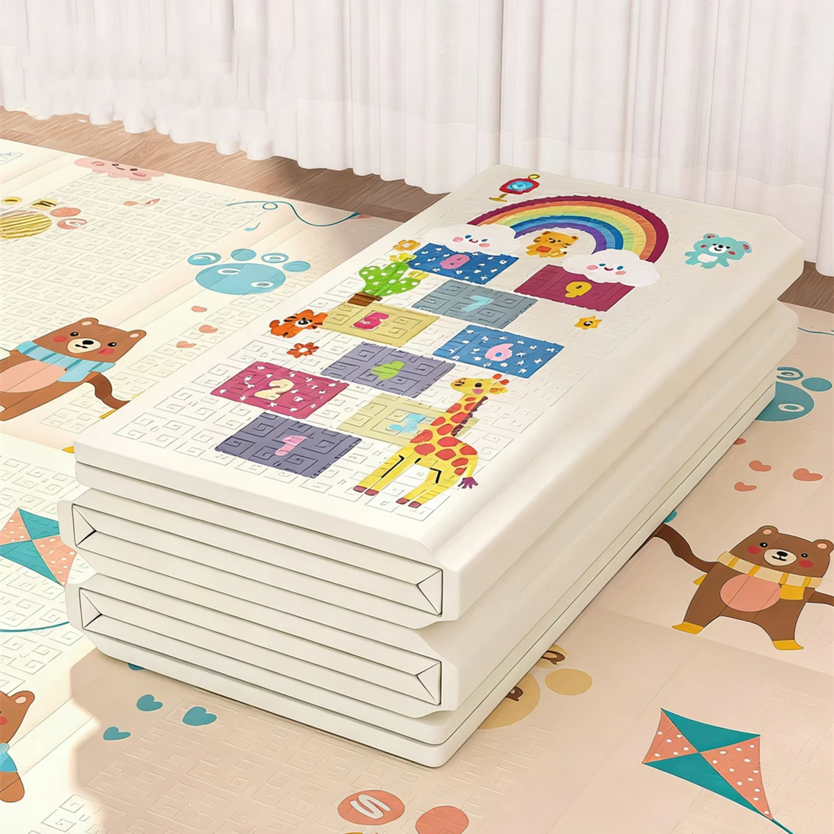 Складной детский коврик, нетоксичный детский игровой коврик, развивающий коврик для детской комнаты, коврик для лазания, детский коврик для игр и занятий, 180*100
Складной детский коврик, нетоксичный детский игровой коврик, развивающий коврик для детской комнаты, коврик для лазания, детский коврик для игр и занятий, 180*100