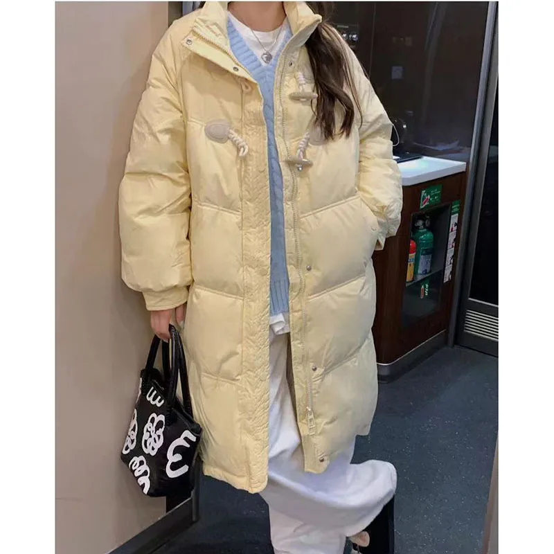 2024 New Horn Buckle Cotton-Padded Jacket Girls Long Knee-Length Winter Down Cotton-Padded Jacket Warm And Comfortable Pocket Co
2024 New Horn Buckle Cotton-Padded Jacket Girls Long Knee-Length Winter Down Cotton-Padded Jacket Warm And Comfortable Pocket Co