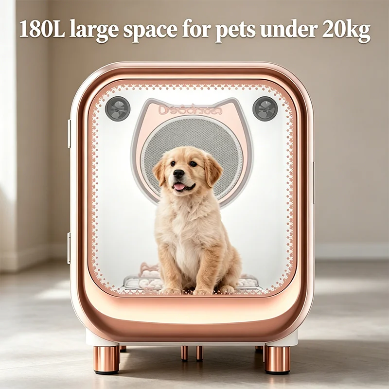 EUR PET 180L Eco-Friendly Automatic Pet Dryer Box Low Noise Heated Blower Fast Grooming Small Animals Plastic Pet Furniture
EUR PET 180L Eco-Friendly Automatic Pet Dryer Box Low Noise Heated Blower Fast Grooming Small Animals Plastic Pet Furniture
