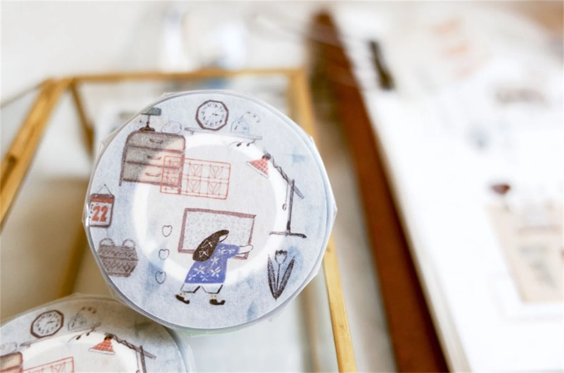 Misshoegg Studio Vintage Old Prop Shop Girl Washi PET Tape DIY Card Making Scrapbooking Plan Decorative Sticker
Misshoegg Studio Vintage Old Prop Shop Girl Washi PET Tape DIY Card Making Scrapbooking Plan Decorative Sticker