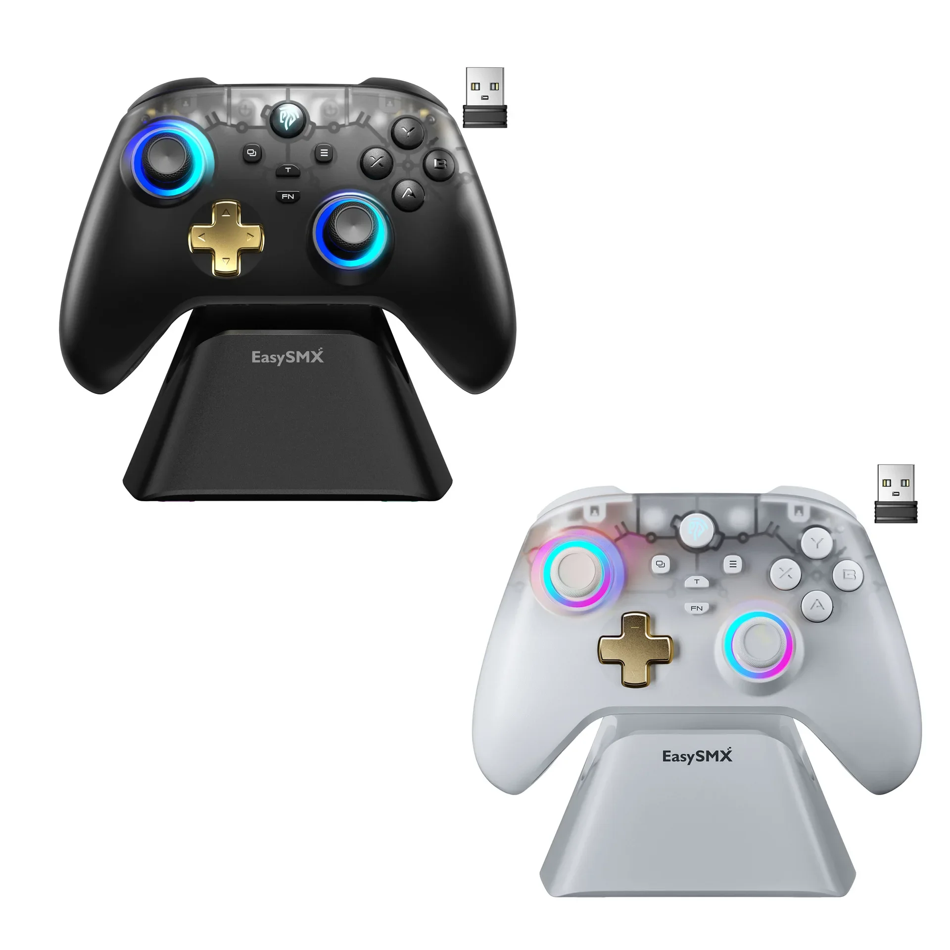D05 Game Controller Wireless 2.4G Multi-mode Gamepad with Charging Base Receiver for Switch/Android/Steam/PC
D05 Game Controller Wireless 2.4G Multi-mode Gamepad with Charging Base Receiver for Switch/Android/Steam/PC