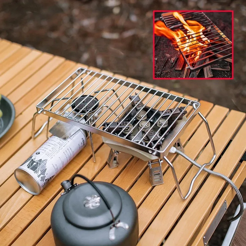 Outdoor Barbecue Folding Rack,Portable Camping,Thickened Stainless Steel Stove Head Bracket,Mini Kitchen Small Barbecue Rack,New
Outdoor Barbecue Folding Rack,Portable Camping,Thickened Stainless Steel Stove Head Bracket,Mini Kitchen Small Barbecue Rack,New