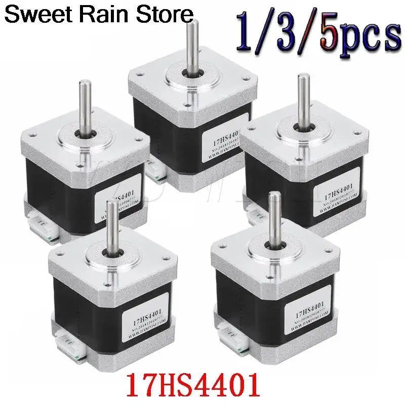 17HS4401 40mm Nema17 Stepper Motor 42 Motor Nema 17 Motor 42BYGH 1.7A (17HS4401) motor 4-lead For 3D Printer For CNC
17HS4401 40mm Nema17 Stepper Motor 42 Motor Nema 17 Motor 42BYGH 1.7A (17HS4401) motor 4-lead For 3D Printer For CNC