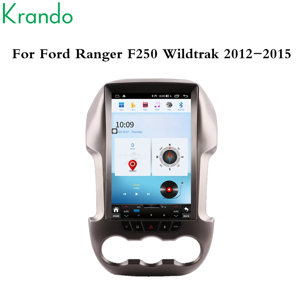 Krando 12.1''Telsa Screen for Ford Ranger F250 Wildtrak 2012-2015 Car radio Navigation GPS WIFI Carplay Android
Krando 12.1''Telsa Screen for Ford Ranger F250 Wildtrak 2012-2015 Car radio Navigation GPS WIFI Carplay Android