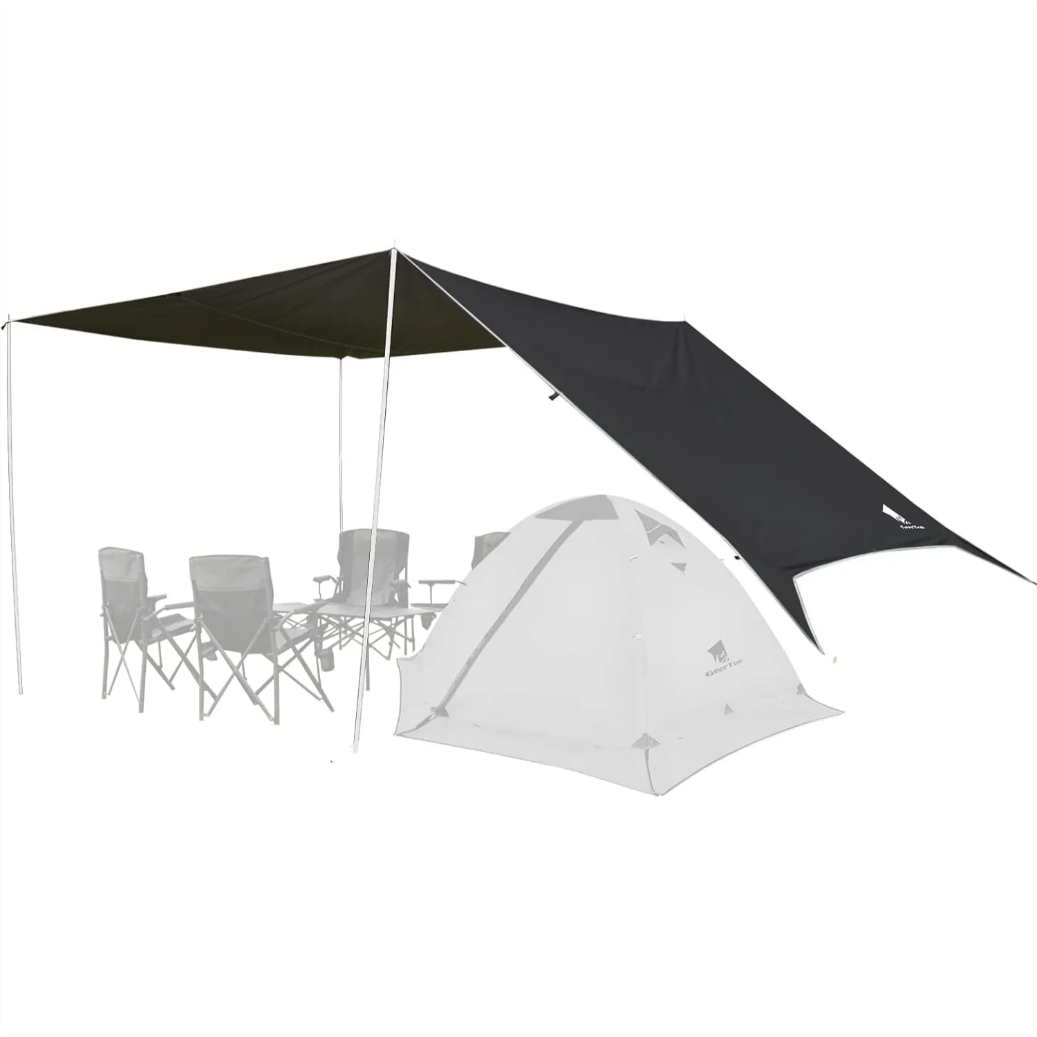 Large 17x10 ft Tarp Waterproof Portable Hammock Rain Fly Outdoor Awning Shelter for Camping Traveling
Large 17x10 ft Tarp Waterproof Portable Hammock Rain Fly Outdoor Awning Shelter for Camping Traveling
