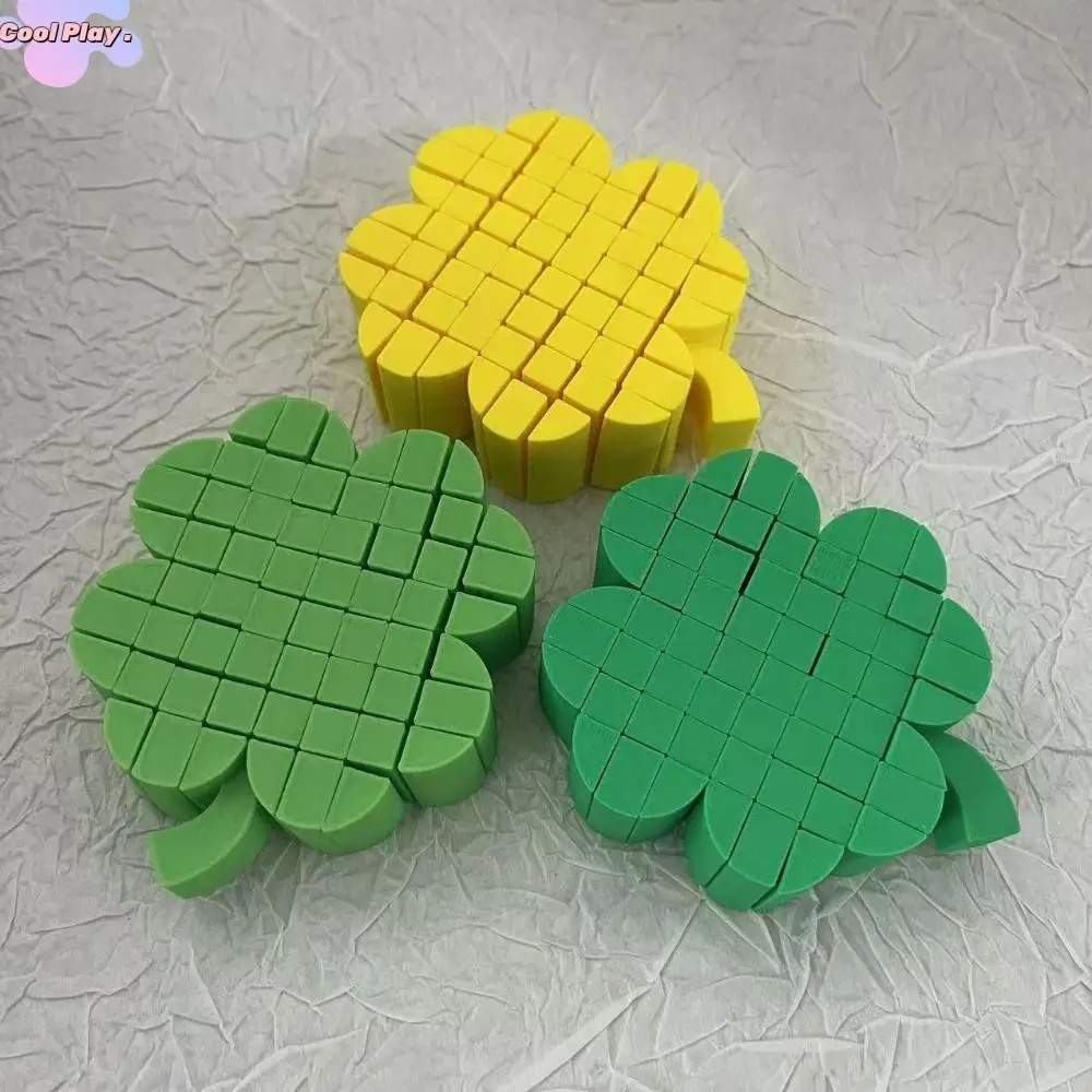 Pixel 3D Printed Four Leaf Clover Active Simulation Four Leaf Clover Toys Colorful Multi-jointed 3D Articulated Leaf Toys
Pixel 3D Printed Four Leaf Clover Active Simulation Four Leaf Clover Toys Colorful Multi-jointed 3D Articulated Leaf Toys