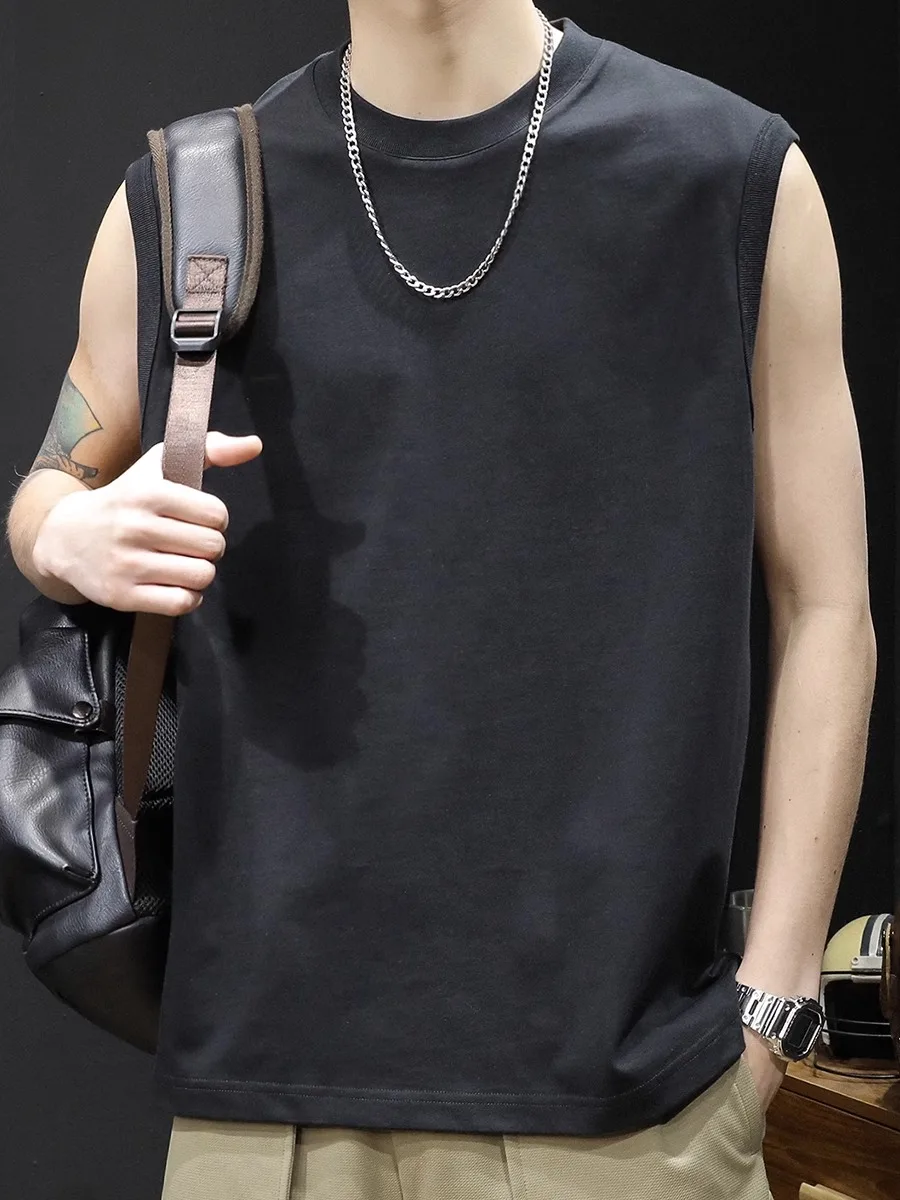 Летняя модная брендовая мужская майка-безрукавка 2525 больших размеров для баскетбола и фитнеса, стильная спортивная футболка-жилет
Летняя модная брендовая мужская майка-безрукавка 2525 больших размеров для баскетбола и фитнеса, стильная спортивная футболка-жилет