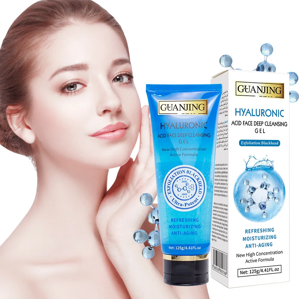 125g Hyaluronic Acid Facial Deep Cleaning Gel Exfoliating Softening Removing Dead Skin Refreshing Moisturize Anti-aging
125g Hyaluronic Acid Facial Deep Cleaning Gel Exfoliating Softening Removing Dead Skin Refreshing Moisturize Anti-aging