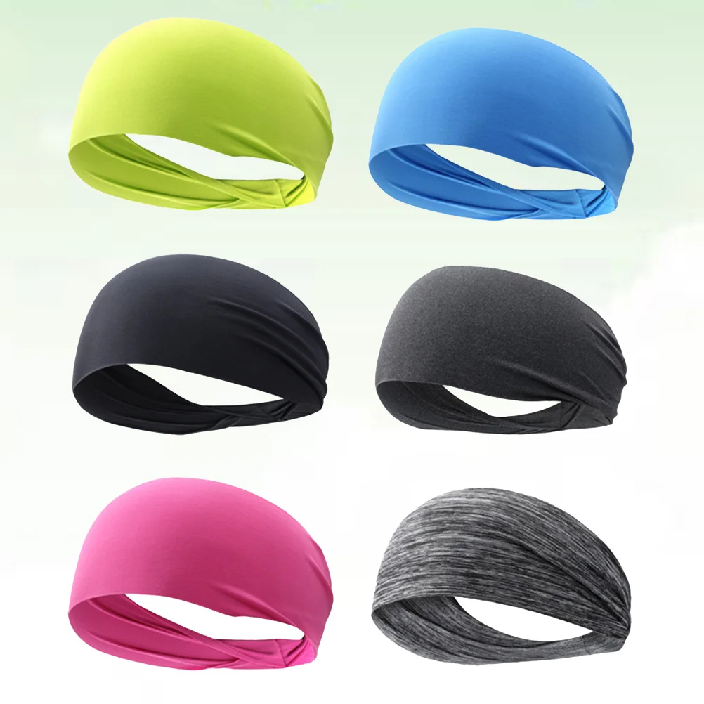6Pcs Sports Headband Elastic Hair Bands Sweat Absorbing Quick Drying Head Wrap for Running Yoga Workout Gym Exercise
6Pcs Sports Headband Elastic Hair Bands Sweat Absorbing Quick Drying Head Wrap for Running Yoga Workout Gym Exercise