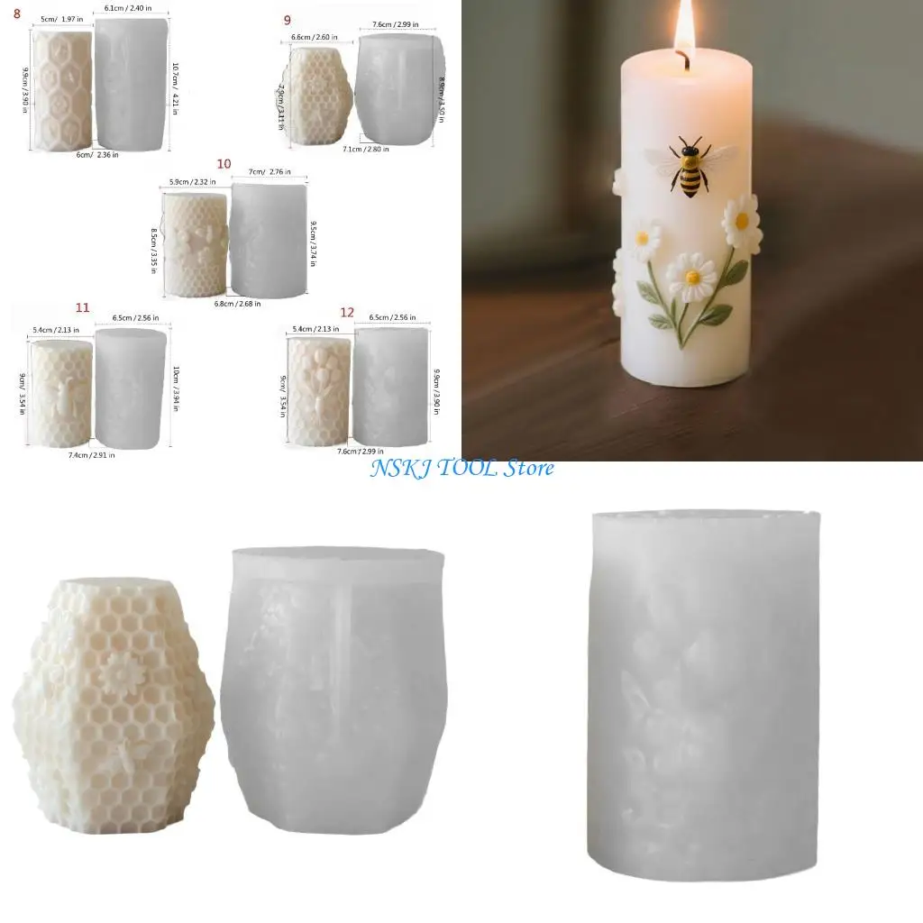 L8RC Embossed Honeycomb Molds Cylinder Silicone Molds for Epoxy Resin
L8RC Embossed Honeycomb Molds Cylinder Silicone Molds for Epoxy Resin