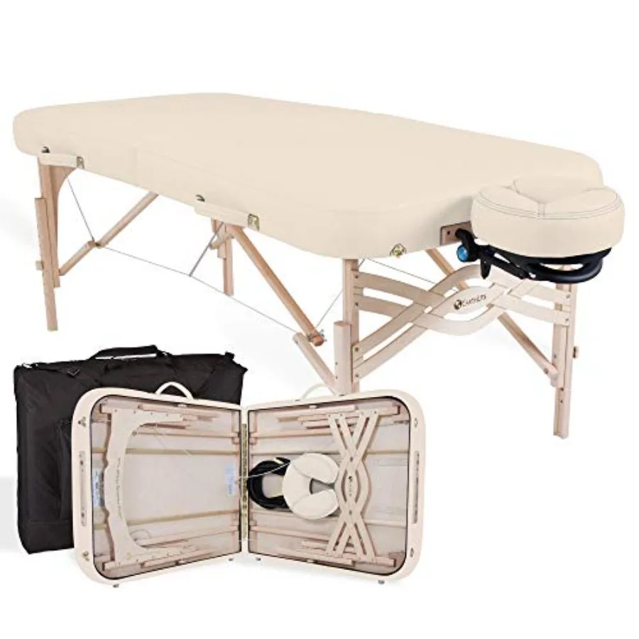 Premium Portable Massage Table Package SPIRIT - Spa-Level Comfort, Deluxe Cushioning incl. Flex-Rest Face Cradle and Strata Fac
Premium Portable Massage Table Package SPIRIT - Spa-Level Comfort, Deluxe Cushioning incl. Flex-Rest Face Cradle and Strata Fac