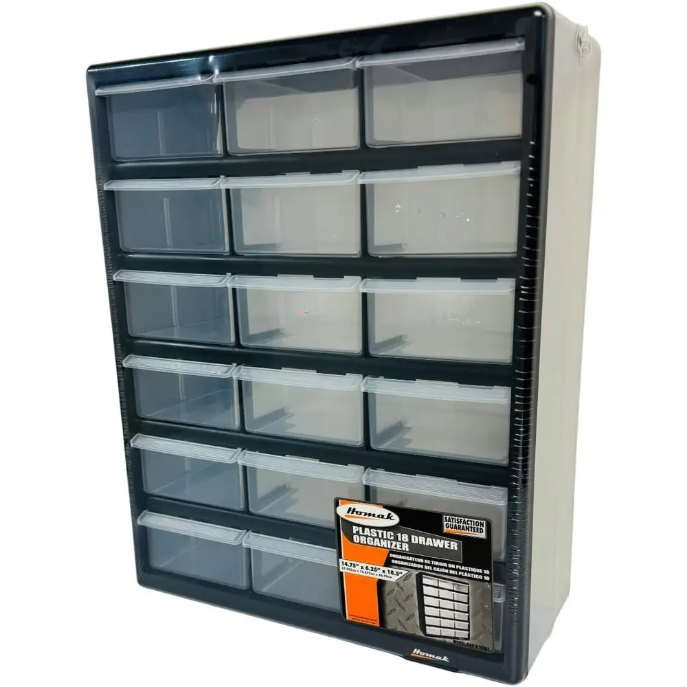 24-Slot Parts Organizer in Black
24-Slot Parts Organizer in Black