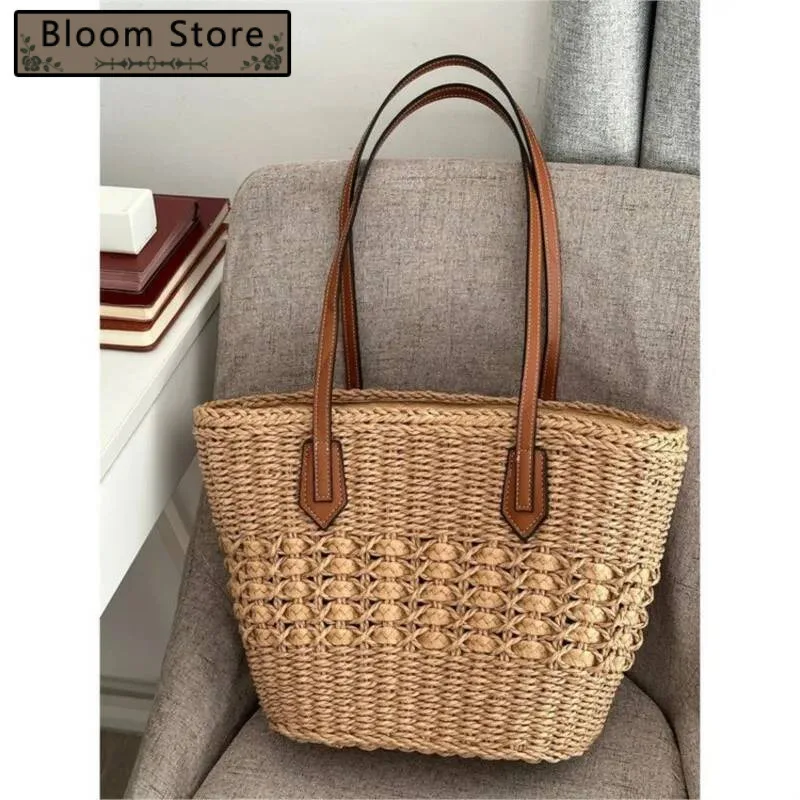Bloom Vintage Casual Straw Bag Purse Women Retro Zipper Chic Weaving Shoulder Bags Wallets Ladies 2025 New Khaki Handbag Y2k
Bloom Vintage Casual Straw Bag Purse Women Retro Zipper Chic Weaving Shoulder Bags Wallets Ladies 2025 New Khaki Handbag Y2k