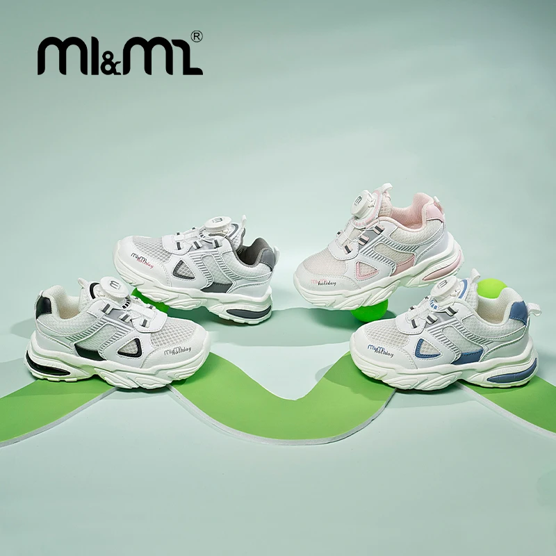 Весенние детские беговые кроссовки M1&M2 для детей 2–6 лет — дышащая сетчатая обувь для бега для папы для мальчиков и девочек, спортивная повседневная одежда
Весенние детские беговые кроссовки M1&M2 для детей 2–6 лет — дышащая сетчатая обувь для бега для папы для мальчиков и девочек, спортивная повседневная одежда