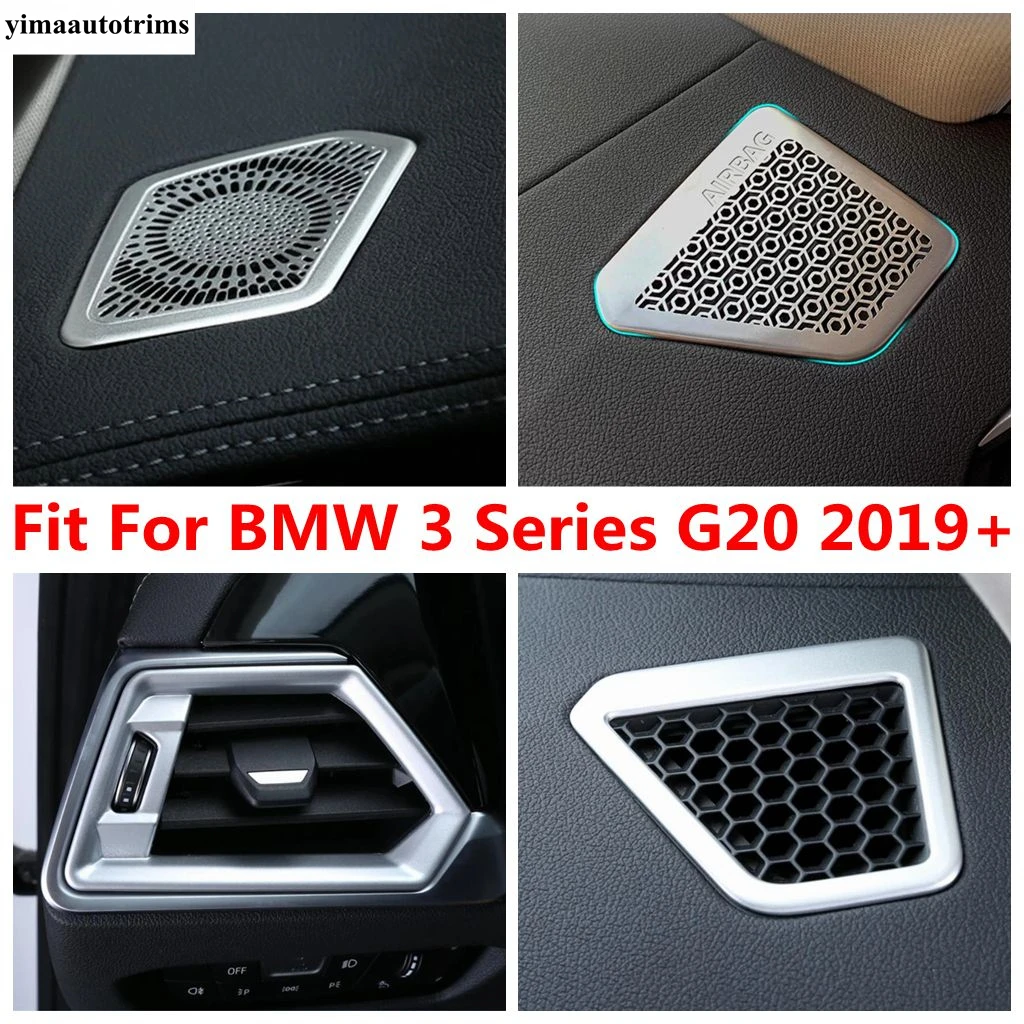 Car Dashboard AC Air Conditioning Outlet Vent Frame Decorative Sequins Cover Trim Accessories For BMW 3 Series G20 2019 - 2024
Car Dashboard AC Air Conditioning Outlet Vent Frame Decorative Sequins Cover Trim Accessories For BMW 3 Series G20 2019 - 2024