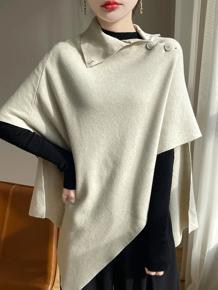 Spring 2026 Women's Woolen Wrap Knitted Warm Outerwear Fashionable Design Korean Style Multifunctional Pure Color One Size Fi...
Spring 2026 Women's Woolen Wrap Knitted Warm Outerwear Fashionable Design Korean Style Multifunctional Pure Color One Size Fi...