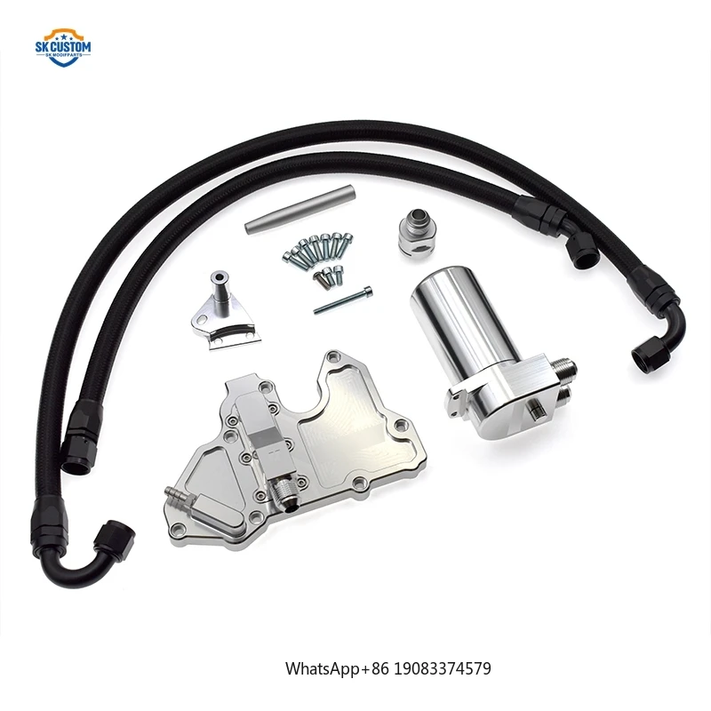 CNC Aluminum Oil Catch Can Tank Kit for New Vw Golf MK7 Audi S3 Gen3 EA888 Engine
CNC Aluminum Oil Catch Can Tank Kit for New Vw Golf MK7 Audi S3 Gen3 EA888 Engine