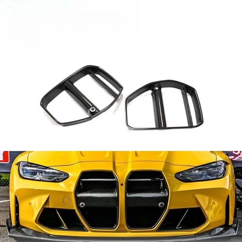 Dry Carbon Fiber G8x GT4 M4 Car Grills for BMW M3 M4 Competition Sport 2020-2023
Dry Carbon Fiber G8x GT4 M4 Car Grills for BMW M3 M4 Competition Sport 2020-2023