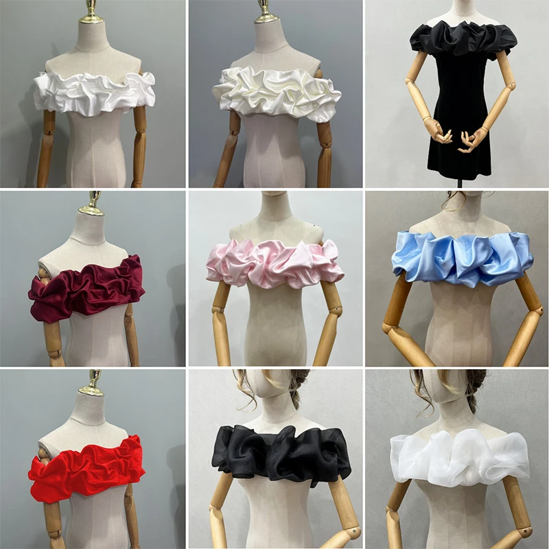 Bridal One-shoulder Satin Shawl Covering Side Breasts Strappy Shawl Lady Dinner Party Dress Scarf Wedding Dresses Accessori N ew
Bridal One-shoulder Satin Shawl Covering Side Breasts Strappy Shawl Lady Dinner Party Dress Scarf Wedding Dresses Accessori N ew