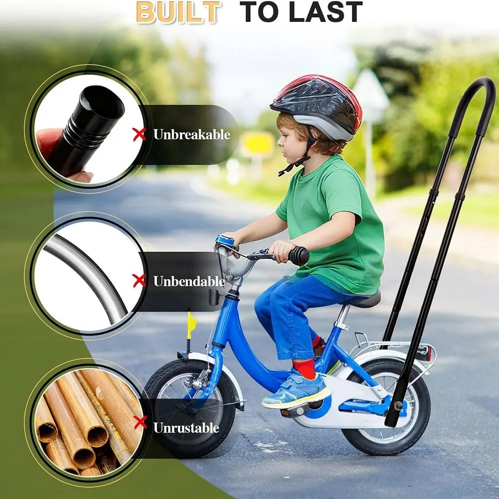 Parent-Assisted Bike Training Handle Quick-Install Height Adjustable Bike Training Handlebar Sturdy Bike Assist Stabilizer
Parent-Assisted Bike Training Handle Quick-Install Height Adjustable Bike Training Handlebar Sturdy Bike Assist Stabilizer