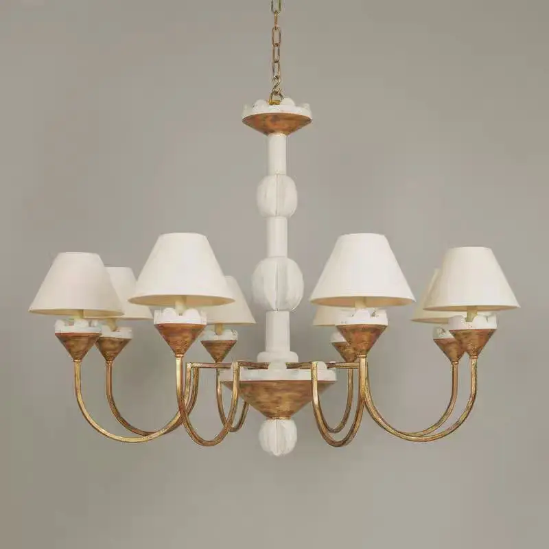 Creative French retro literature and art medium and ancient style retro wood chandelier bedroom dining room cloakroom princess
Creative French retro literature and art medium and ancient style retro wood chandelier bedroom dining room cloakroom princess