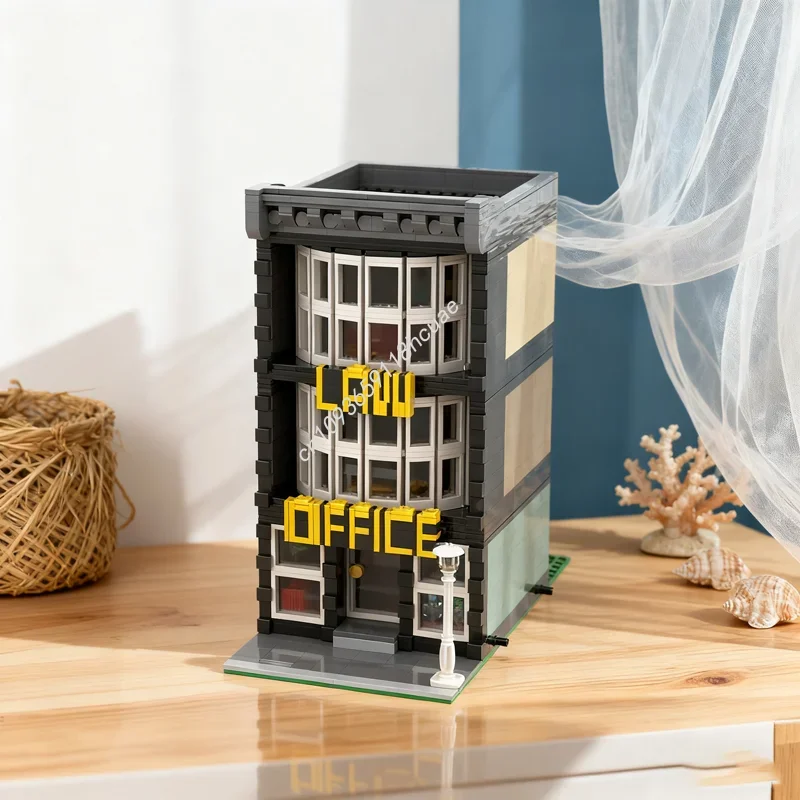 1715 деталей MOC: Модульная модель юридического кабинета, конструктор, креативный подарок на Рождество, развивающая игрушка, строительные блоки
1715 деталей MOC: Модульная модель юридического кабинета, конструктор, креативный подарок на Рождество, развивающая игрушка, строительные блоки