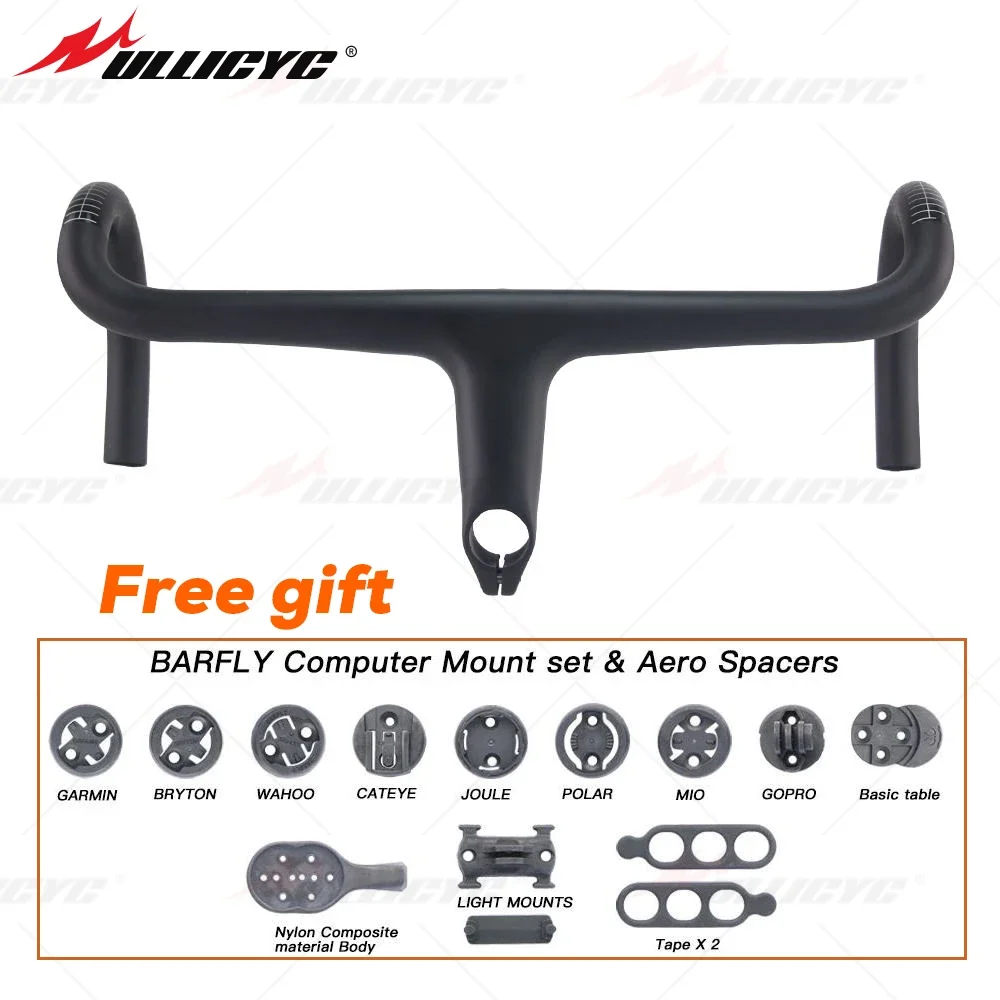 Rova Alpinist SL Full Carbon Fiber Road Bicycle Integrated Handlebar With Stem Carbon Road Handlebar For 28.6mm Free Mount
Rova Alpinist SL Full Carbon Fiber Road Bicycle Integrated Handlebar With Stem Carbon Road Handlebar For 28.6mm Free Mount