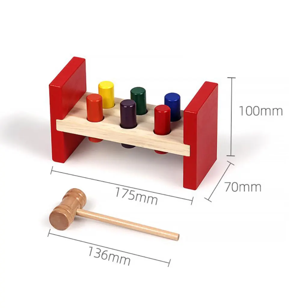 Hammer Toys Montessori Toys Pounding Toy for Unisex Children
Hammer Toys Montessori Toys Pounding Toy for Unisex Children